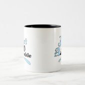 Gewoon zo Schattig Tweekleurige Koffiemok (Center)