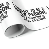 Gewoon zo stom cadeaupapier (Rol Hoek)