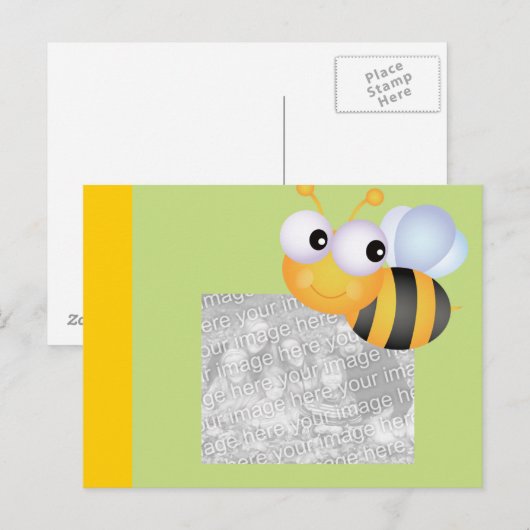 Gewoon zoemen door briefkaart (Voorkant / Achterkant)