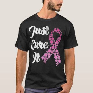 Gewoon zorgen dat het borstkankerbewustzijn roze l t-shirt