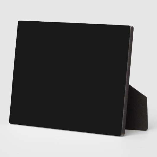 Gewoon zwart 5" x 7" fotoplaat (Zijkant)
