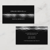 Gewoon zwart grijs Visitekaartje (Voorkant / Achterkant)