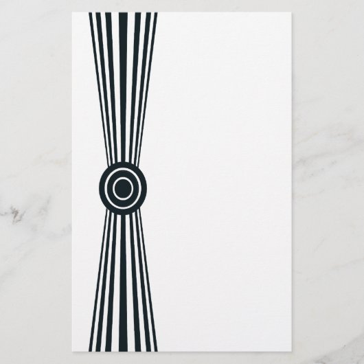 Gewoon zwart-wit briefpapier (Voorkant)