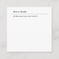 Gewoon zwart-wit minimalistisch modern