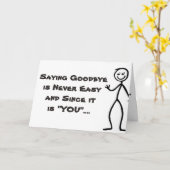 " GEWOONLIJK " VERLATEN / IK ZAL JE MISSCHIEN KAART (Gele Bloem)