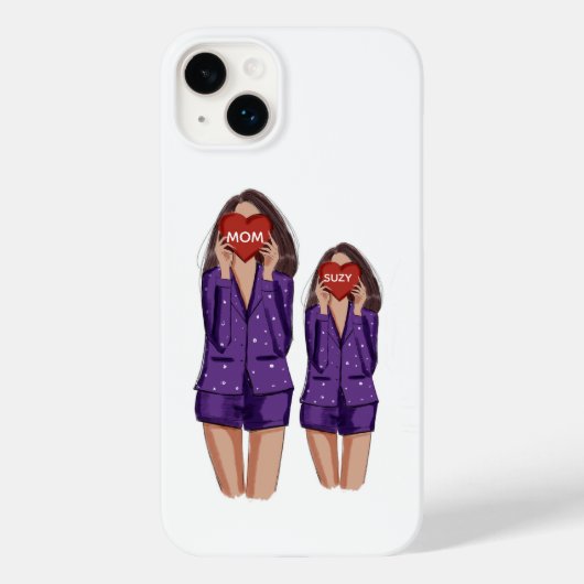 gewoonte, moeder, dochter, moederdag, cadeau, Case-Mate iPhone case (Achterkant)