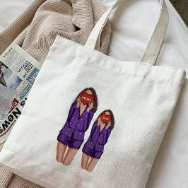 gewoonte, moeder, dochter, moederdag, cadeau, tote bag