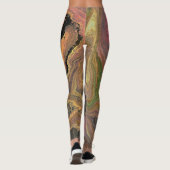 Gewoonte van Lovin 1 Abstract Leggings (Achterkant)