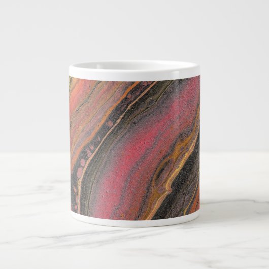 Gewoonte van Lovin 3 Unieke Abstracte Mok (Voorkant)
