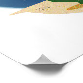 Geworstelde haai poster (Hoek)