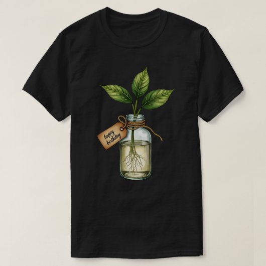 Geworteld Cadeau T-shirt (Design voorkant)