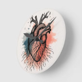 Geworteld hart - Minimale tijd met betekenis Ronde Klok (Hoek)