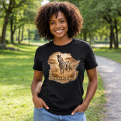 Geworteld in Afrika Zebra | Afrikaanse Wilde Leven Tri-Blend Shirt