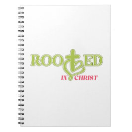 Geworteld in Christus Christelijk Dagboek Notitieb Notitieboek
