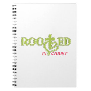 Geworteld in Christus Christelijk Dagboek Notitieb Notitieboek