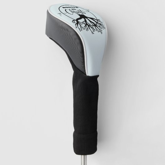 Geworteld in Christus Golfheadcover (Schuin)