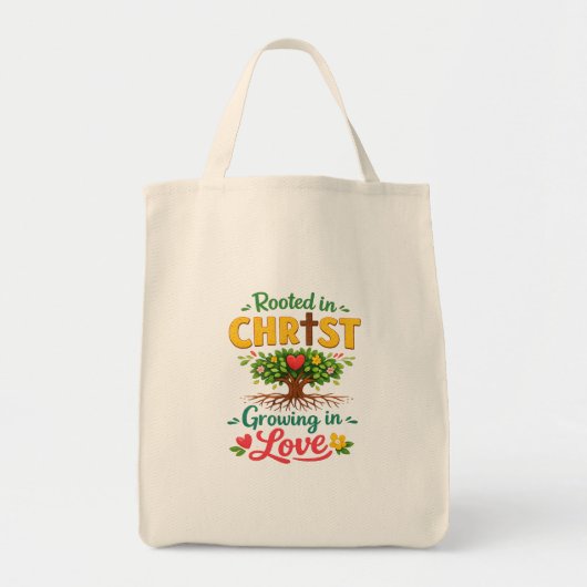 Geworteld in Christus, Groeiend in Liefde Tas voor (Voorkant)