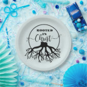 Geworteld in Christus Papieren Bordje (Feest)