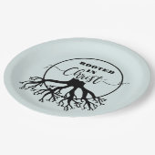 Geworteld in Christus Papieren Bordje (Gekanteld)