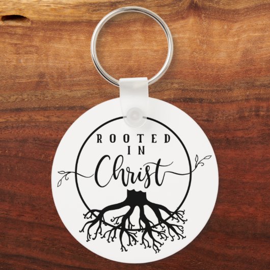 Geworteld in Christus Sleutelhanger (Voorkant)
