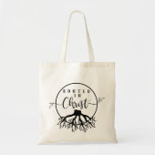Geworteld in Christus Tote Bag (Voorkant)