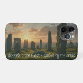 Geworteld in de aarde, geleid door de sterren Case-Mate iPhone case (Achterkant (horizontaal))