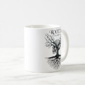Geworteld in de aarde Skull Tree Koffiemok (Voorkant rechts)