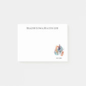 Geworteld in de adem, op maat post-it® notes (Voorkant)