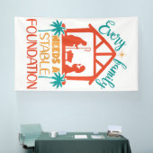Geworteld in de Geboorte Spandoek (Beurs)