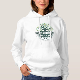 Geworteld in de Natuur – Levensboom Eco Design Hoodie