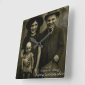 Geworteld in de oude manieren om tradities in leve vierkante klok (Hoek)