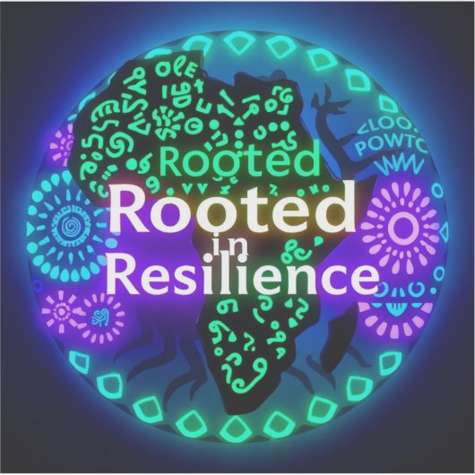 Geworteld in de sticker van Resilience (Voorkant)