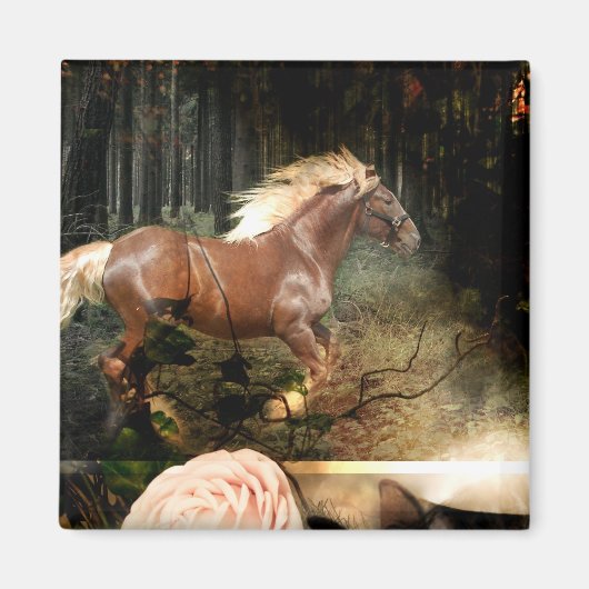 Geworteld in Gods liefde Magneet (Voorkant)