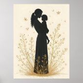 Geworteld in Haar Armen Poster (Voorkant)