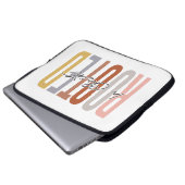Geworteld in het Christ Laptop Hoesje Sleeve (Voorkant onderkant)