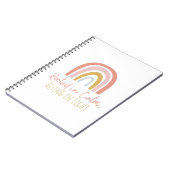 Geworteld in kalm, opkomend in licht tijdschrift N Notitieboek (Linkerzijde)