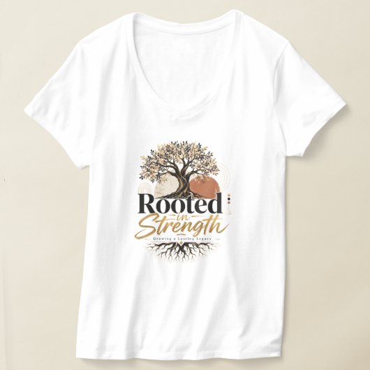 Geworteld in Kracht T-shirt (Laagn)