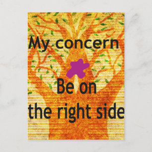 Geworteld in Rechtvaardigheid Baobab  Perspectief Briefkaart