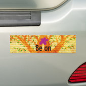 Geworteld in Rechtvaardigheid Baobab Perspectief Bumpersticker (Op auto)