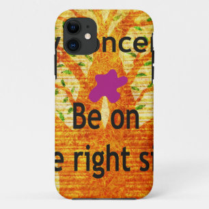 Geworteld in Rechtvaardigheid Baobab  Perspectief iPhone 11 Hoesje