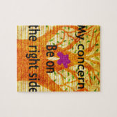 Geworteld in Rechtvaardigheid Baobab Perspectief Legpuzzel (Horizontaal)