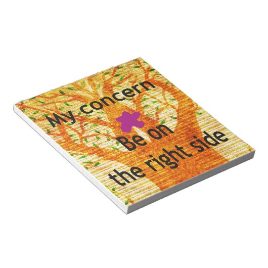 Geworteld in Rechtvaardigheid Baobab Perspectief Notitieblok (Schuin)