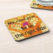 Geworteld in Rechtvaardigheid Baobab Perspectief Onderzetter (Linkerzijde)