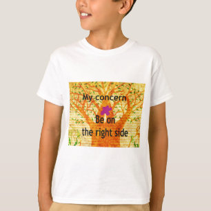 Geworteld in Rechtvaardigheid Baobab Perspectief T-shirt