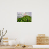 Geworteld in Zegeningen Poster (Keuken)