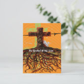 Geworteld in zijn liefde briefkaart (Staand voorkant)