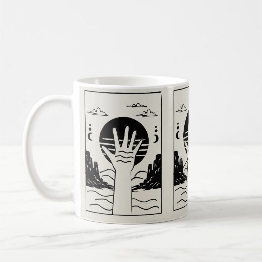 Geworteld Koffiemok (Links)