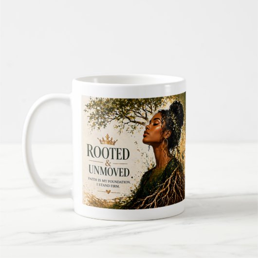 Geworteld & Onbewogen Koffiemok (Links)