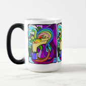 geworteld potentieel magische mok (Links)