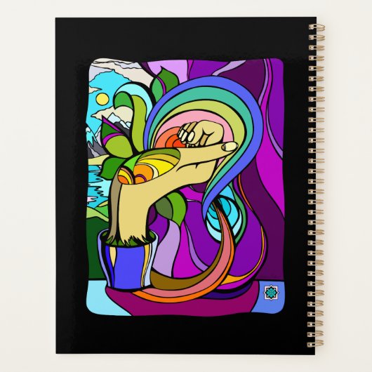 geworteld potentieel planner (Achterkant)